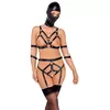 Bad Kitty Strap+Mask Set S набор ремней и маски Photo 2