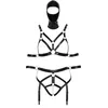 Bondage набор Bad Kitty Strap+Mask Set M Photo 6
