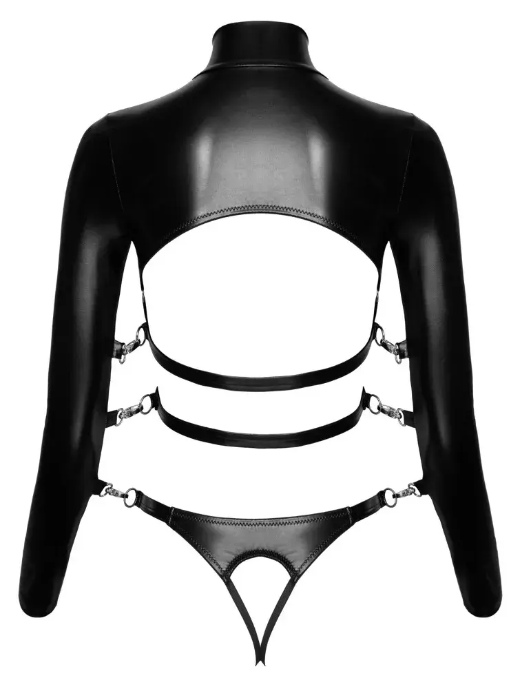 Бодик Bondage Bad Kitty 2XL чёрный Photo 8