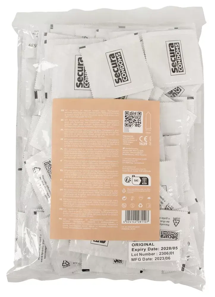 Презервативы Secura Original 100 шт. Photo 2
