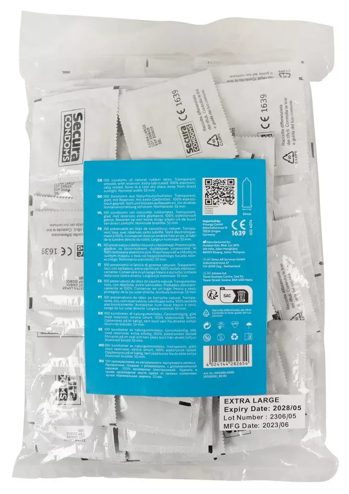 Влажные салфетки Secura Extra Wet, 100 шт Photo 2