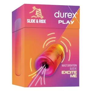 Durex Play Slide & Ride Male stroker Pink Thermoplastic elastomer (TPE)