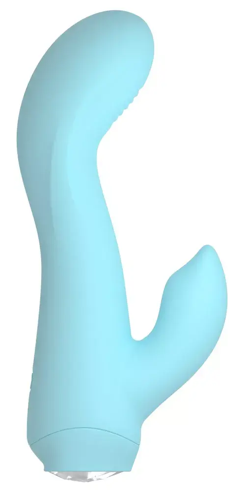Мини-вибратор Cuties Silicone Blue — Cuties Photo 2