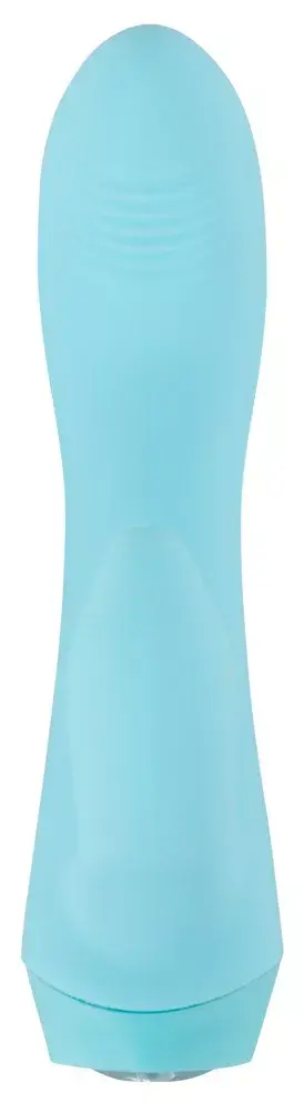 Мини-вибратор Cuties Silicone Blue — Cuties Photo 3