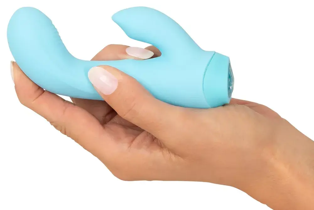 Мини-вибратор Cuties Silicone Blue — Cuties Photo 8