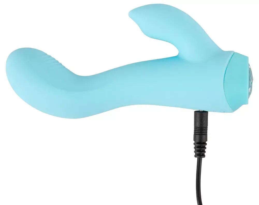 Мини-вибратор Cuties Silicone Blue — Cuties Photo 10