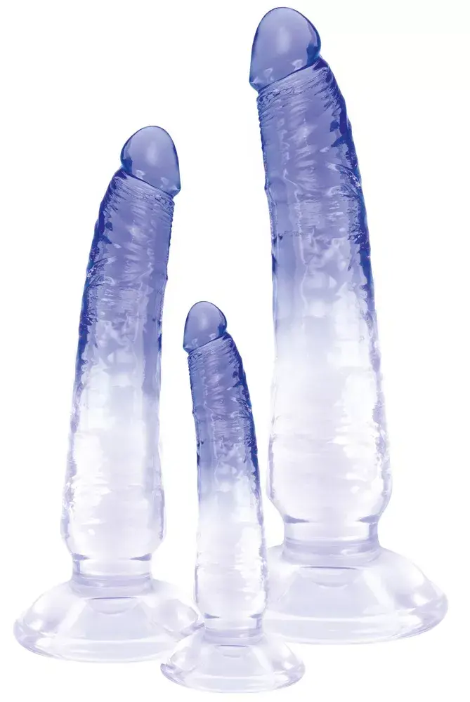 Набор анальных дилдо Crystal Natural 3 шт Photo 8