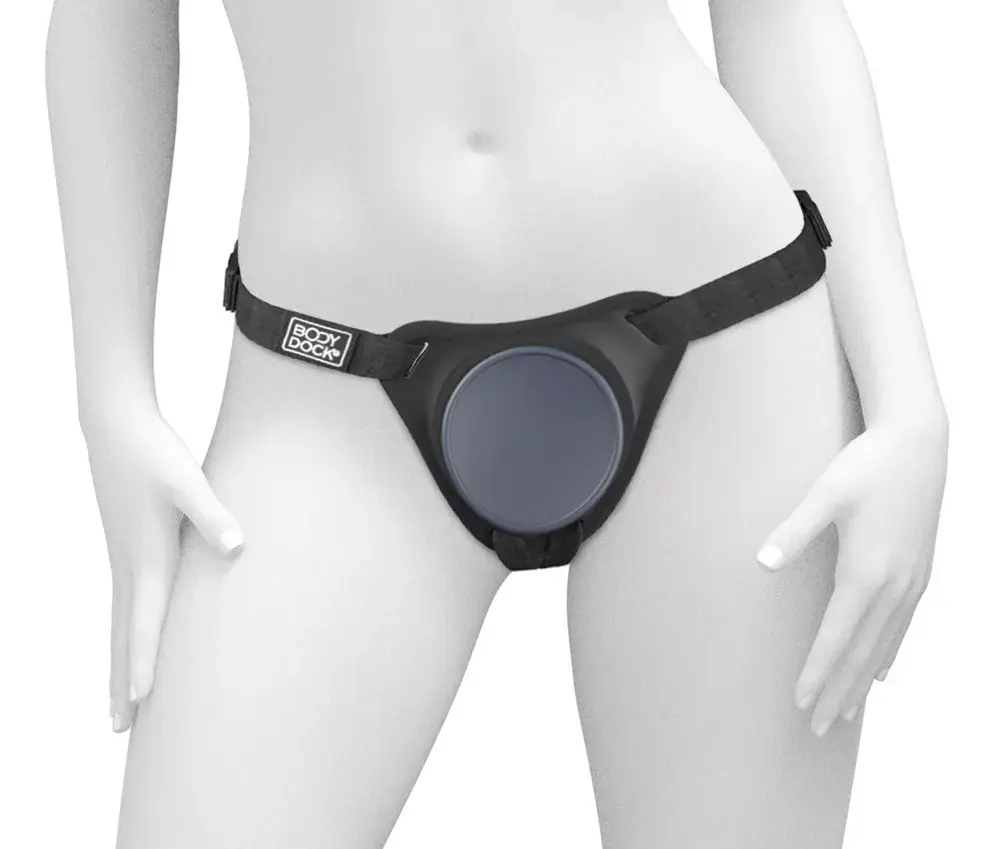 Шлейка-страпон Body Dock Elite Silicone Photo 2
