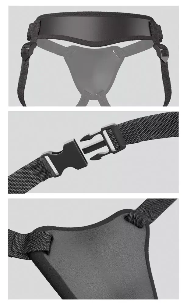 Шлейка-страпон Body Dock Elite Silicone Photo 5