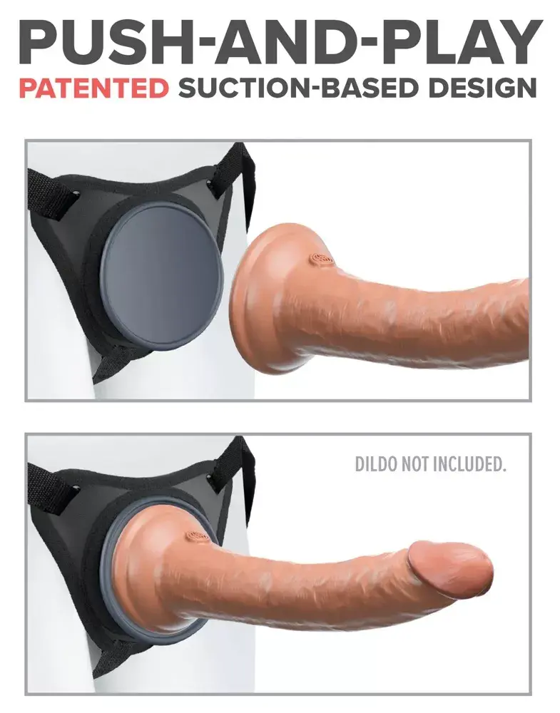 Шлейка-страпон Body Dock Elite Silicone Photo 7