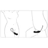 Страплес-страпон Black Velvets Perfect Fit 22 см Photo 10