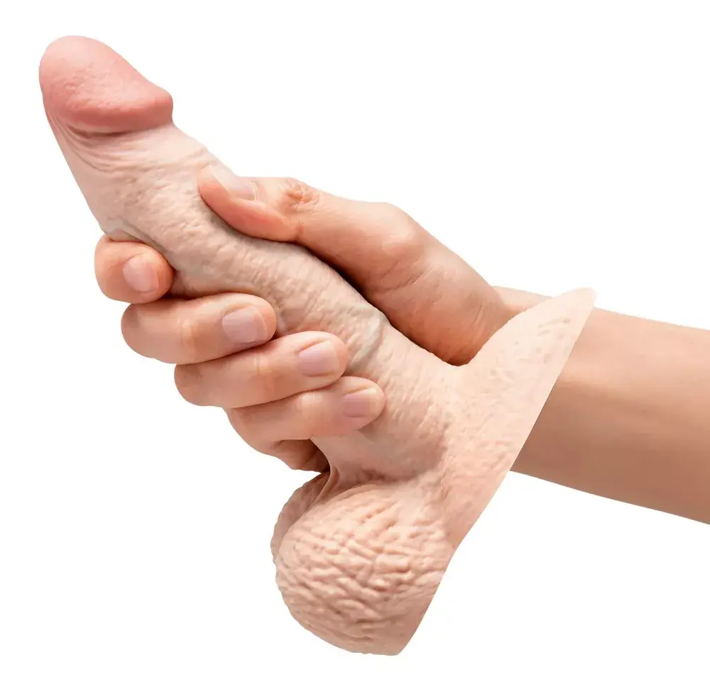 Dildonis b-Vibe Slipskin 6" Girthy Crea Photo 7