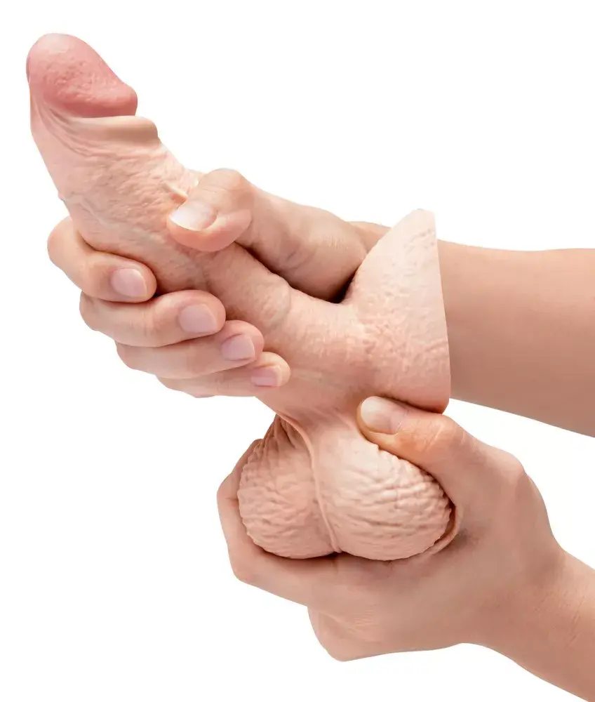 Dildonis b-Vibe Slipskin 6" Girthy Crea Photo 8