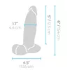 Dildonis b-Vibe Slipskin 6" Girthy Crea Photo 10