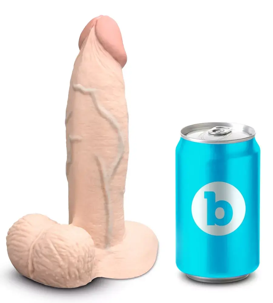 Dildo b-Vibe Slipskin 7" Girthy Crea Photo 2