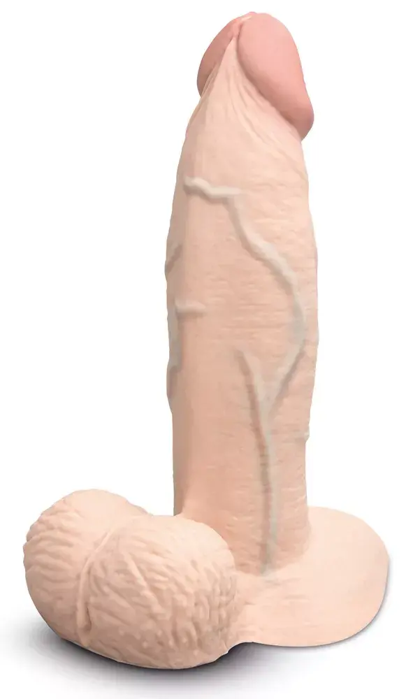 Dildo b-Vibe Slipskin 7" Girthy Crea Photo 3