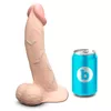 Dildoe b-Vibe Slipskin 9" Curved Crea silikons Photo 2