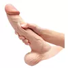 Dildo b-Vibe slipskin 10" izliekts Photo 8