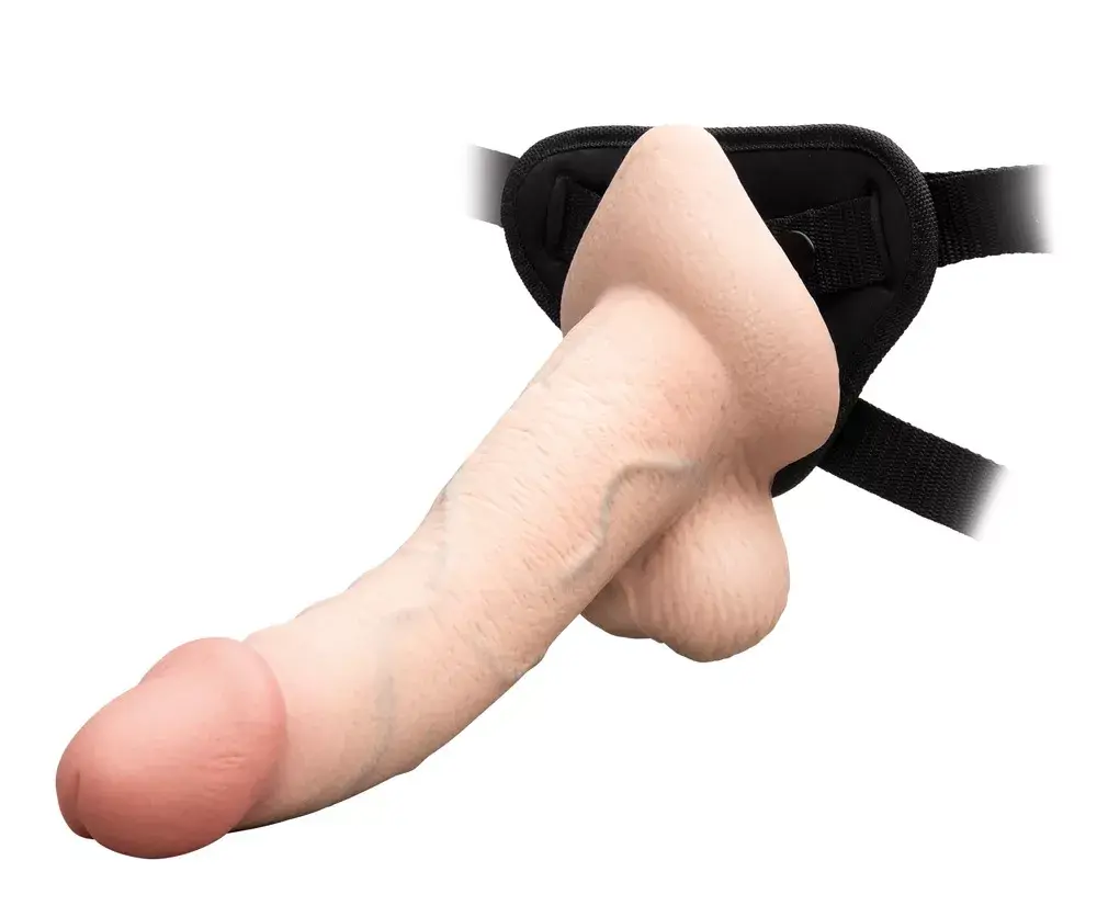 Dildo b-Vibe slipskin 10" izliekts Photo 10