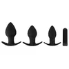 Набор анальных плагов Black Velvets Butt Plug BV Photo 2