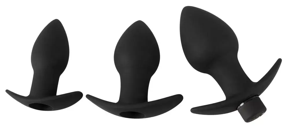 Набор анальных плагов Black Velvets Butt Plug BV Photo 4