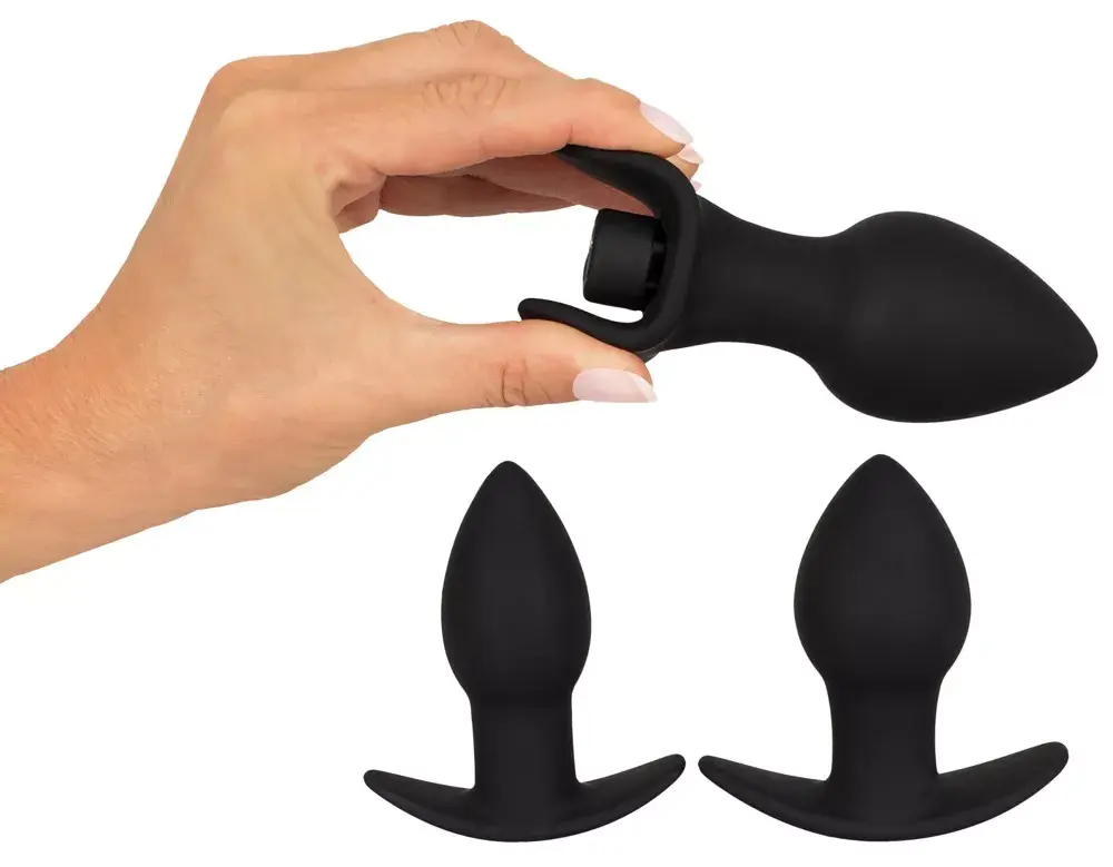 Набор анальных плагов Black Velvets Butt Plug BV Photo 6