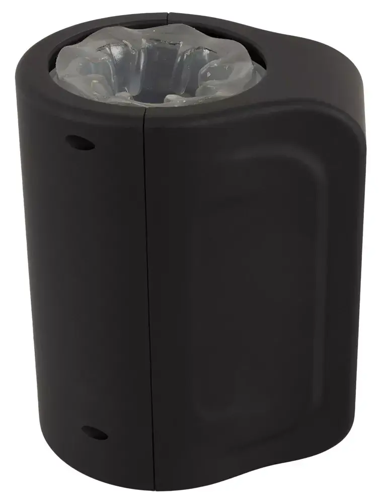 Ротационный мастурбатор Rebel Silicone Black — 7 режимов Photo 4