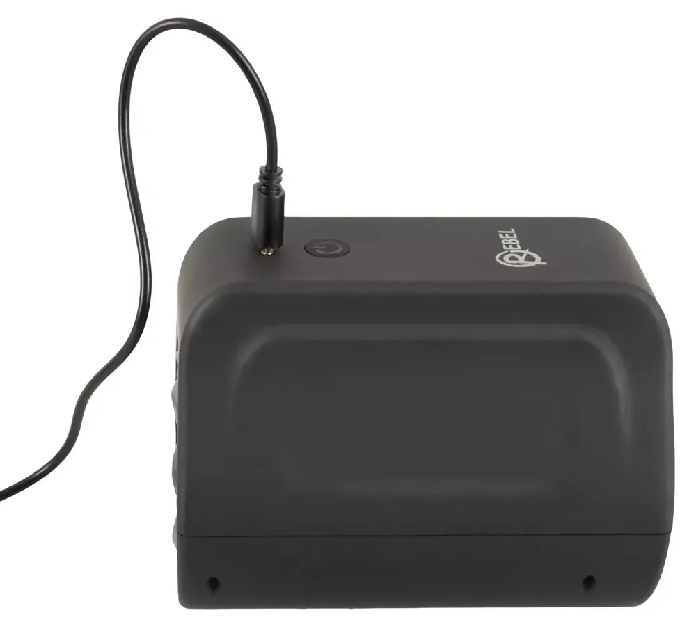 Ротационный мастурбатор Rebel Silicone Black — 7 режимов Photo 11