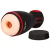 Мастурбатор WYNE Silicone Black — модель с двумя моторами Photo 2