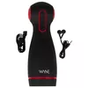 Мастурбатор WYNE Silicone Black — модель с двумя моторами Photo 12