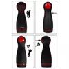 Мастурбатор WYNE Silicone Black — модель с двумя моторами Photo 13