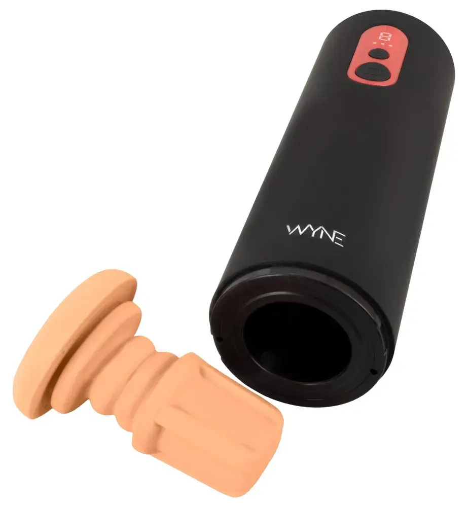 Мастурбатор WYNE Silicone Black — полностью автоматический 08 Photo 7