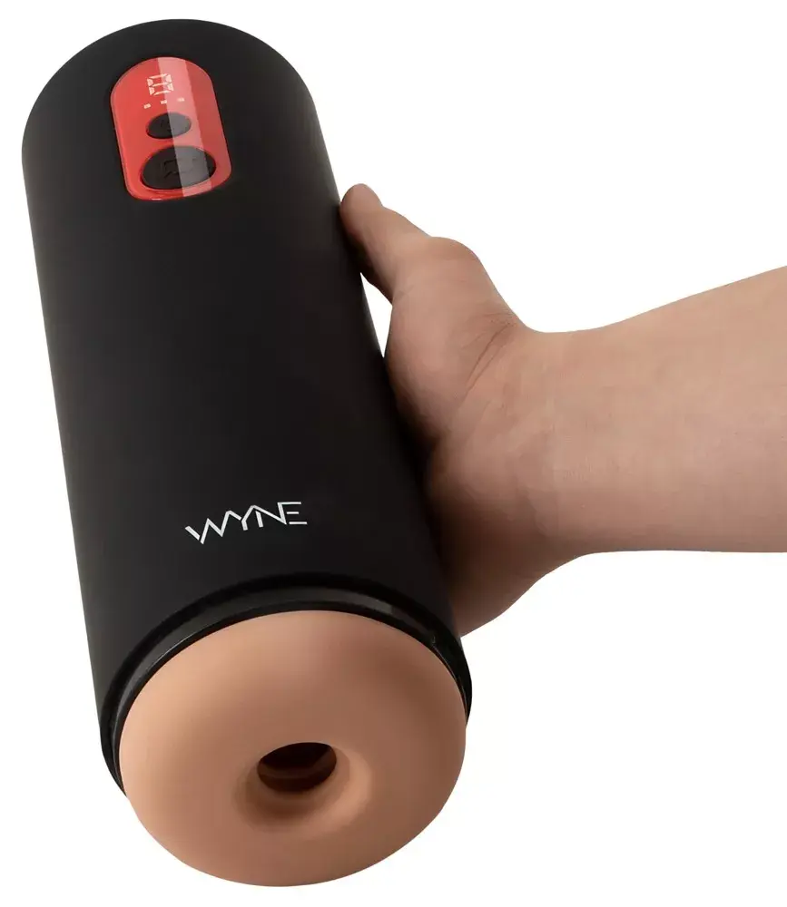 Мастурбатор WYNE Silicone Black — полностью автоматический 08 Photo 10