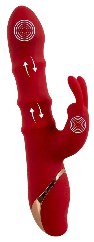 Вибратор-«кролик» you2toys Silicone Pink — двойная стимуляция Photo 11