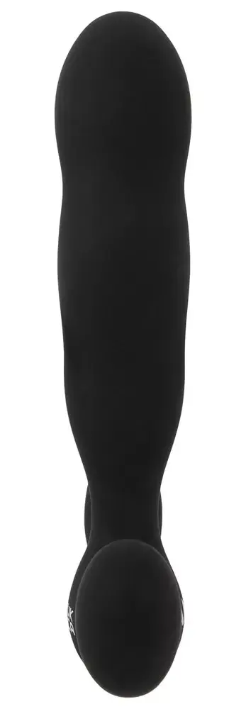 Анальный вибратор ANOS Silicone Black — 3 мотора, перезаряжаемый Photo 5