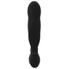 Анальный вибратор ANOS Silicone Black — 3 мотора, перезаряжаемый Photo 5