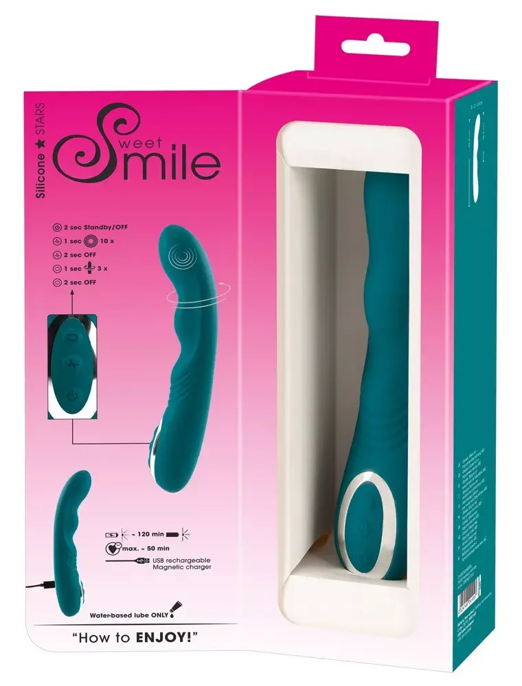 G-spot вибратор Sweet Smile Silicone Purple Photo 11