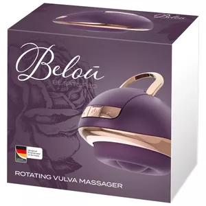 Vulva massager Belou rotating personal external stimulator model 05538320000, silicone, rechargeable, waterproof