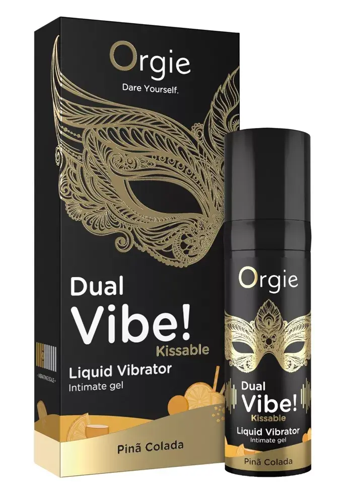 Интимный гель Orgie Dual Vibe Pina Colada 15 мл Photo 3