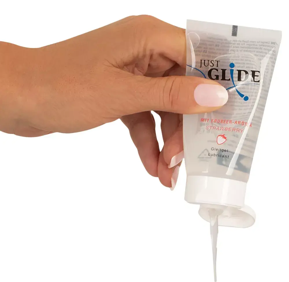 Ūdens bāzes lubrikants just glide Strawberry 50 ml Photo 3