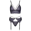 Apakšveļas komplekts Cottelli Collection Bralette Zeķturu josta L Photo 7