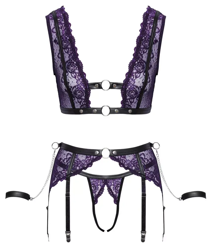 Komplekts Cottelli Collection 22144401041 — bralete un josta Photo 11