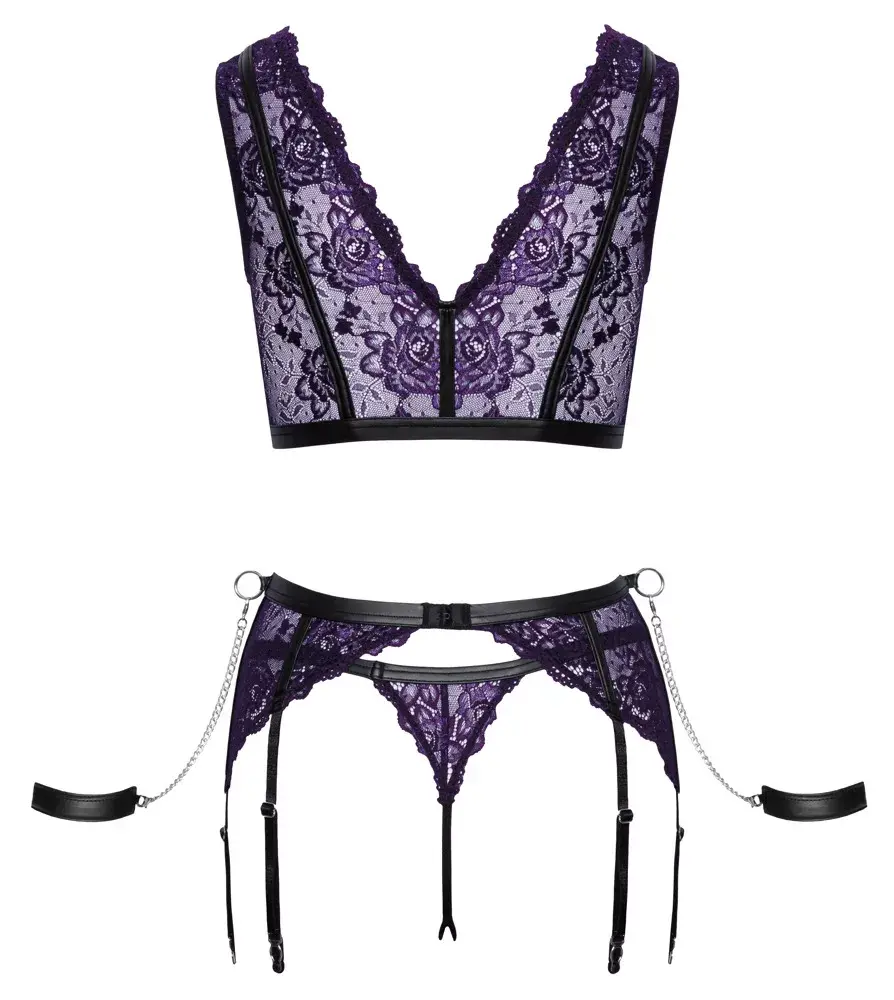 Komplekts Cottelli Collection 22144401041 — bralete un josta Photo 12