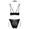 Komplekts Cottelli Collection XL Black Bondage Photo 12