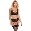 Apakšveļas komplekts Cottelli Collection Bra & Thong XL Photo 2