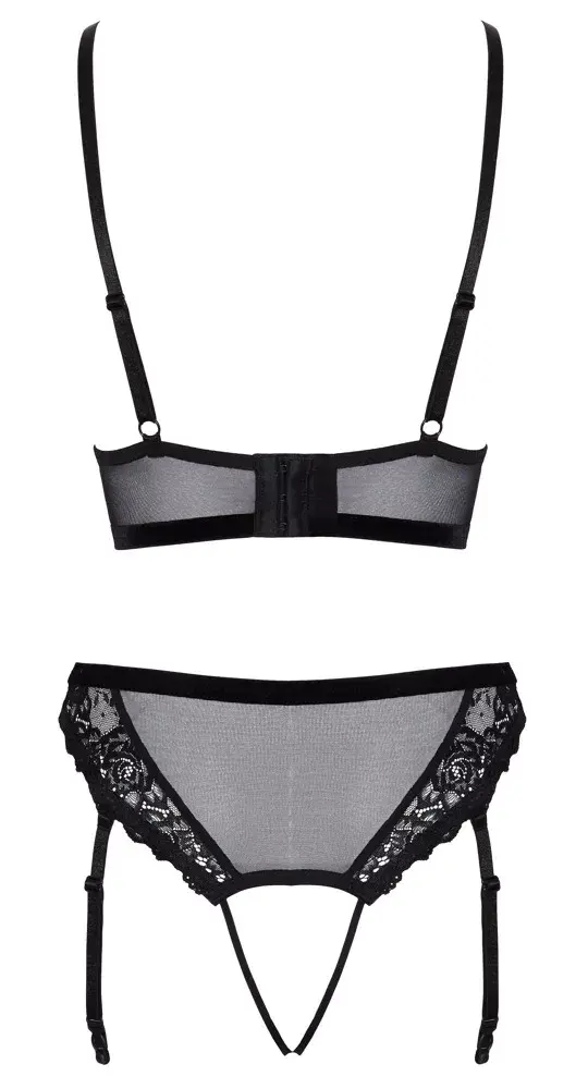 Apakšveļas komplekts Cottelli Collection Bra & Thong XL Photo 9