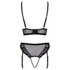 Apakšveļas komplekts Cottelli Collection Bra & Thong XL Photo 9