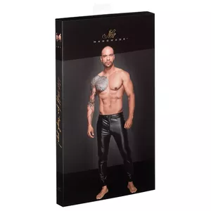 Мужские treggings Noir 21402681741, стиль спортивных штанов, powerwetlook, 2XL, 80% полиамид/20% спандекс