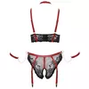 Apakšveļas komplekts Cottelli Collection Bondage Plus XL Photo 8