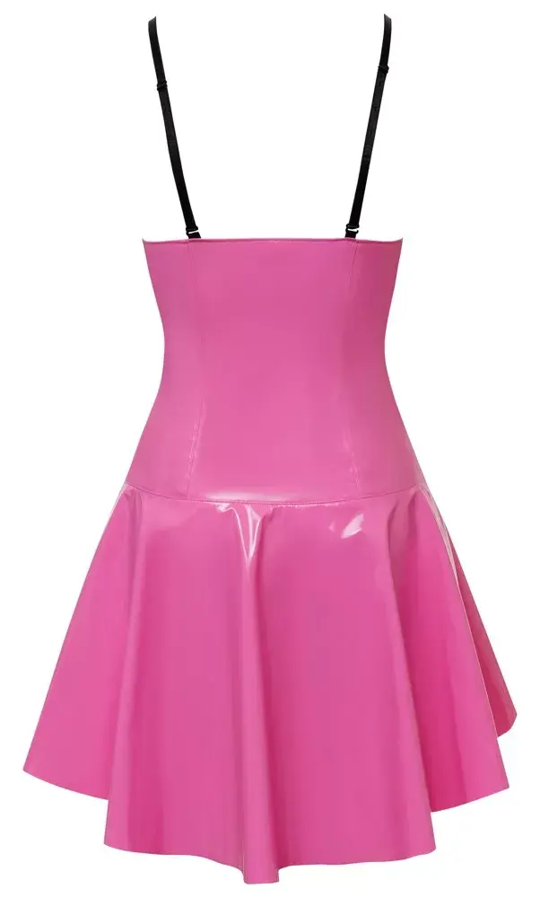 Kleita black level Vinyl Dress Pink L Photo 10